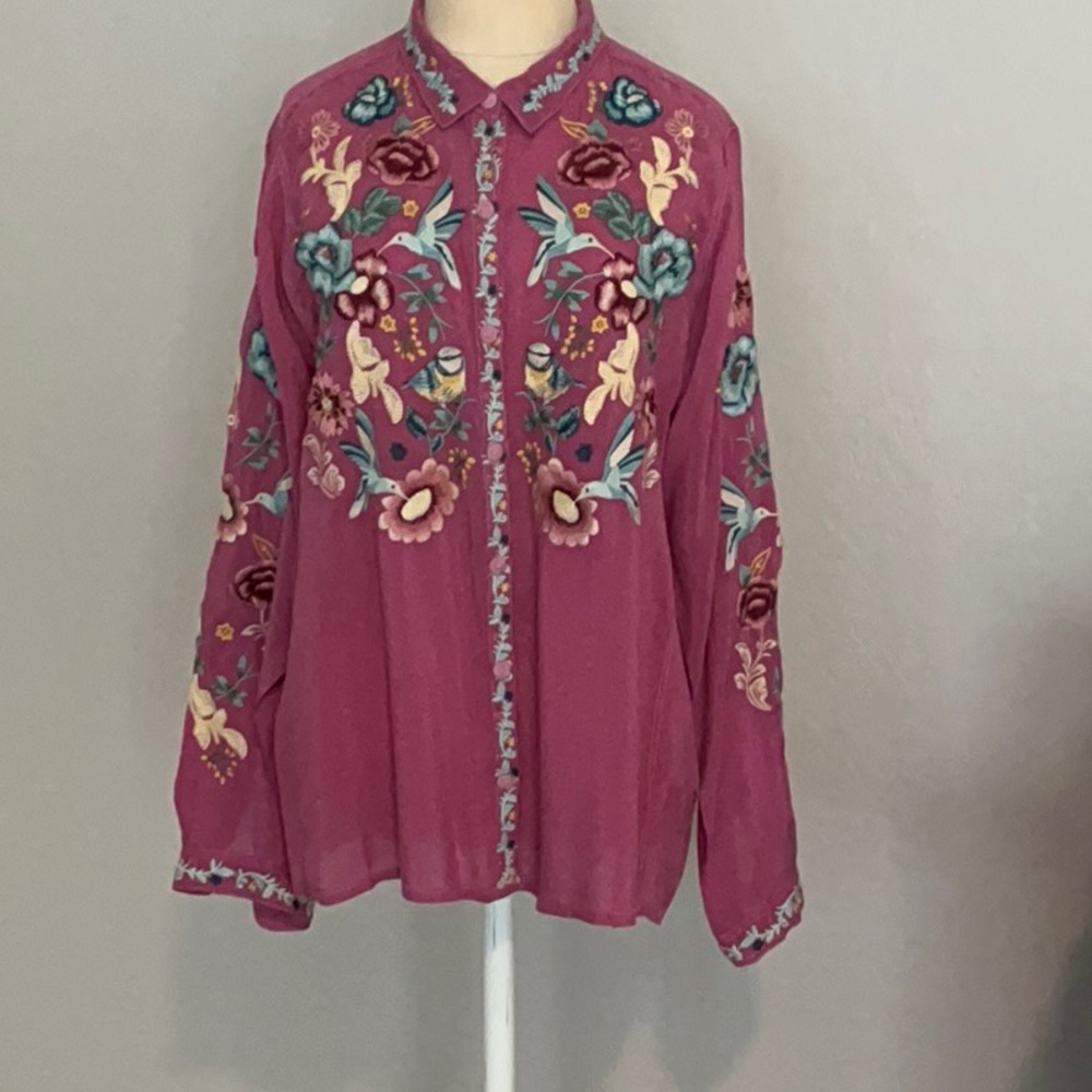 Johnny Was Tiffany Blouse - Picture 4 of 5